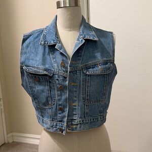Classic Blue Denim Vest